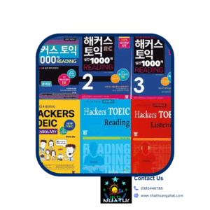 Hackers TOEIC Vocabulary, Reading, Listening PDF + Audio